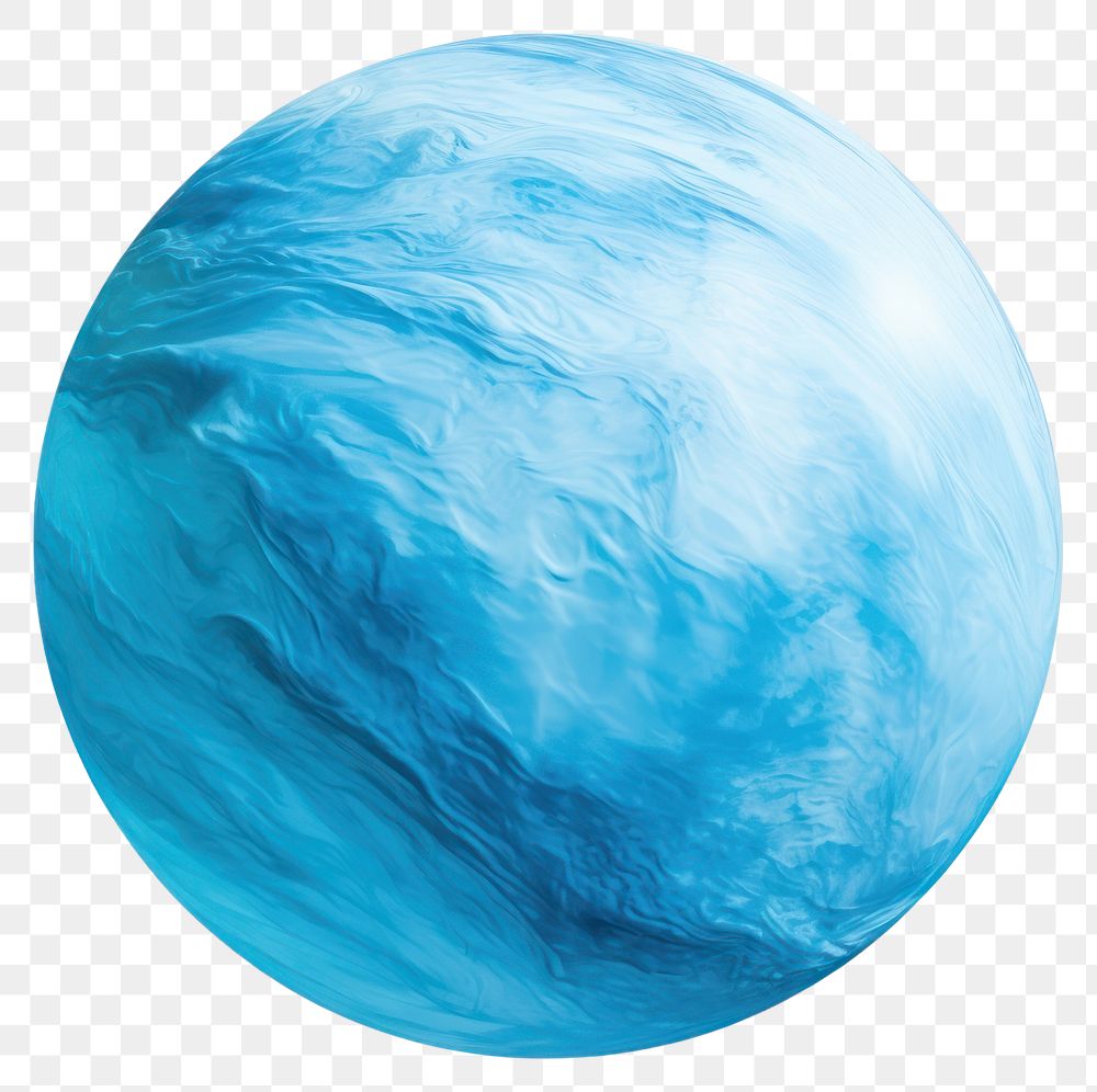 PNG Uranus planet sphere space  