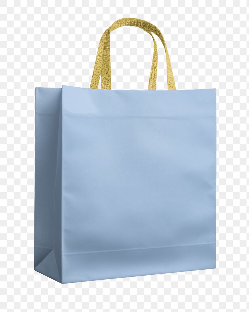 Paper shopping bag png, transparent background