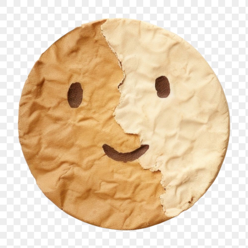 PNG Papier mache cookies food anthropomorphic representation. AI generated Image by rawpixel.