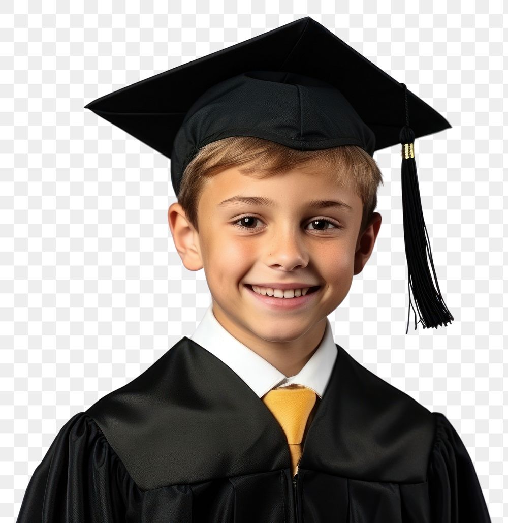 PNG Graduation portrait student smile. AI generated Image by rawpixel.