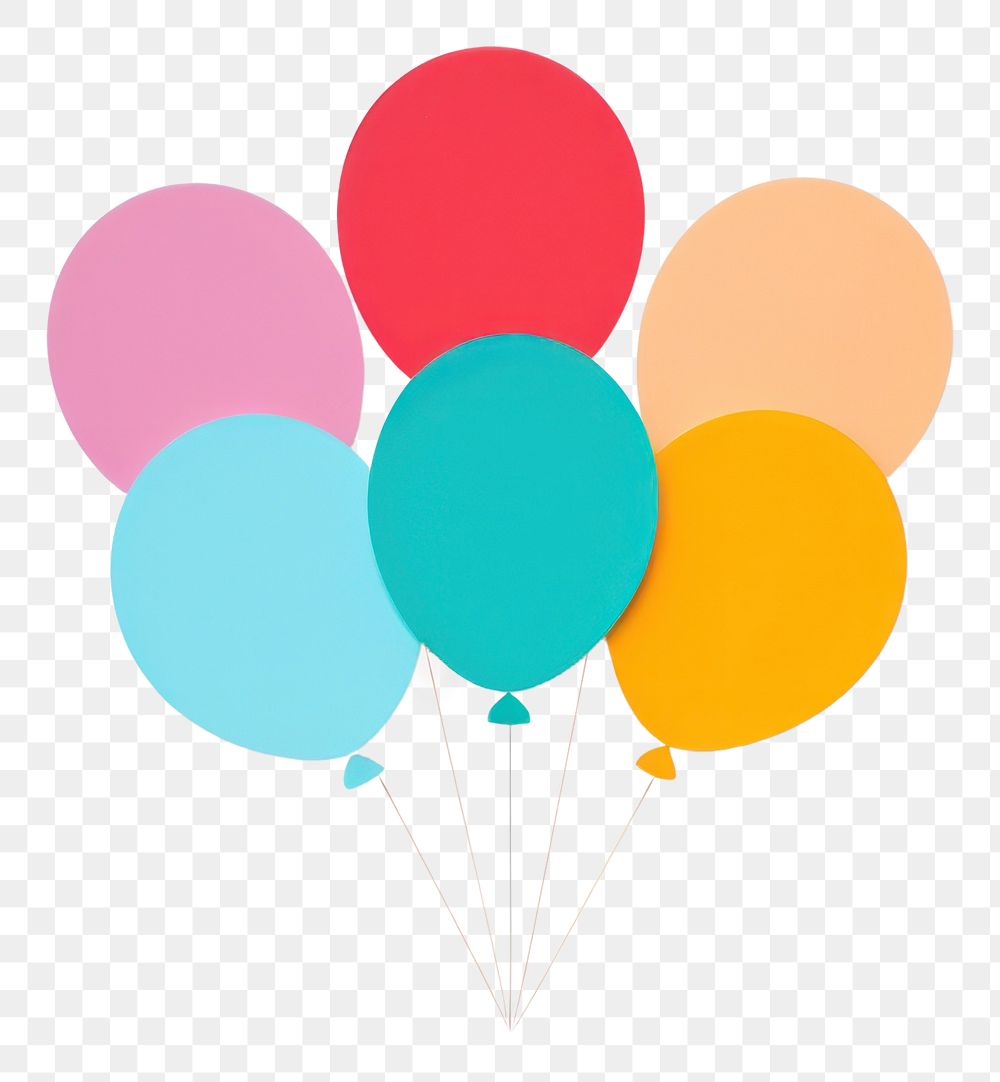 PNG Balloon balloon white background anniversary. AI generated Image by rawpixel.