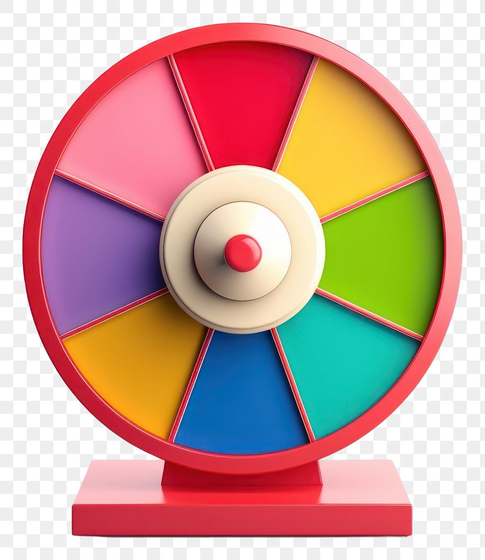 PNG Game fortune wheel white background technology appliance. 