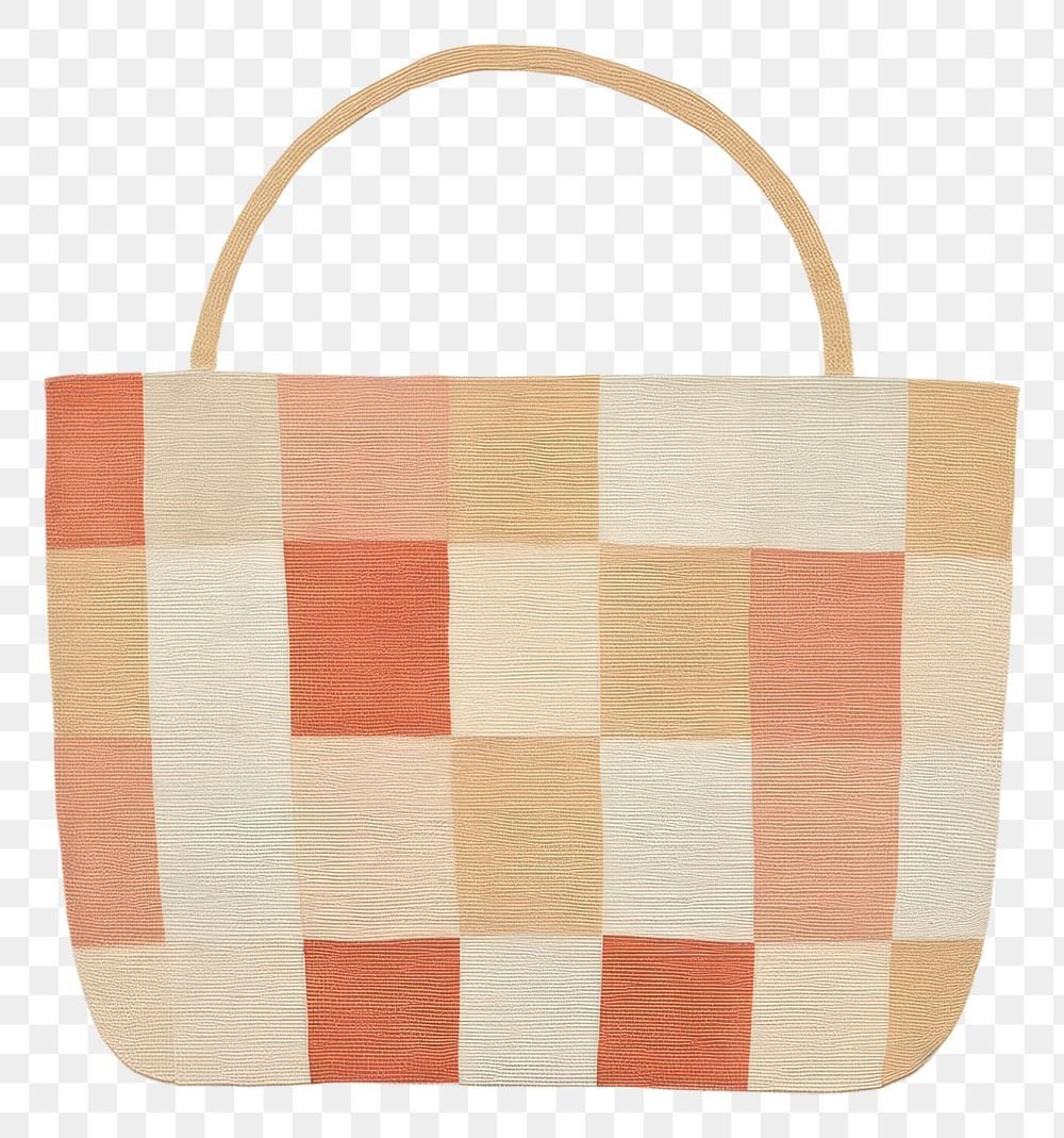 PNG Minimal simple basket handbag purse art. AI generated Image by rawpixel.