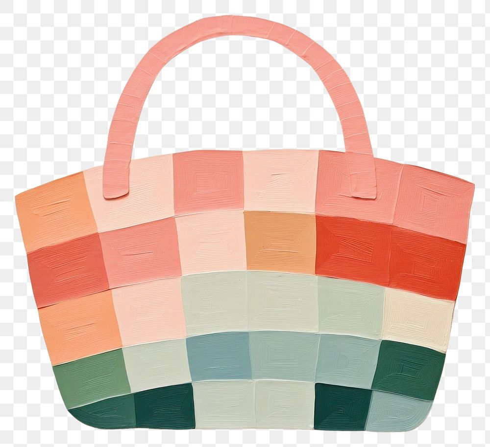 PNG Minimal simple basket art handbag accessories. 