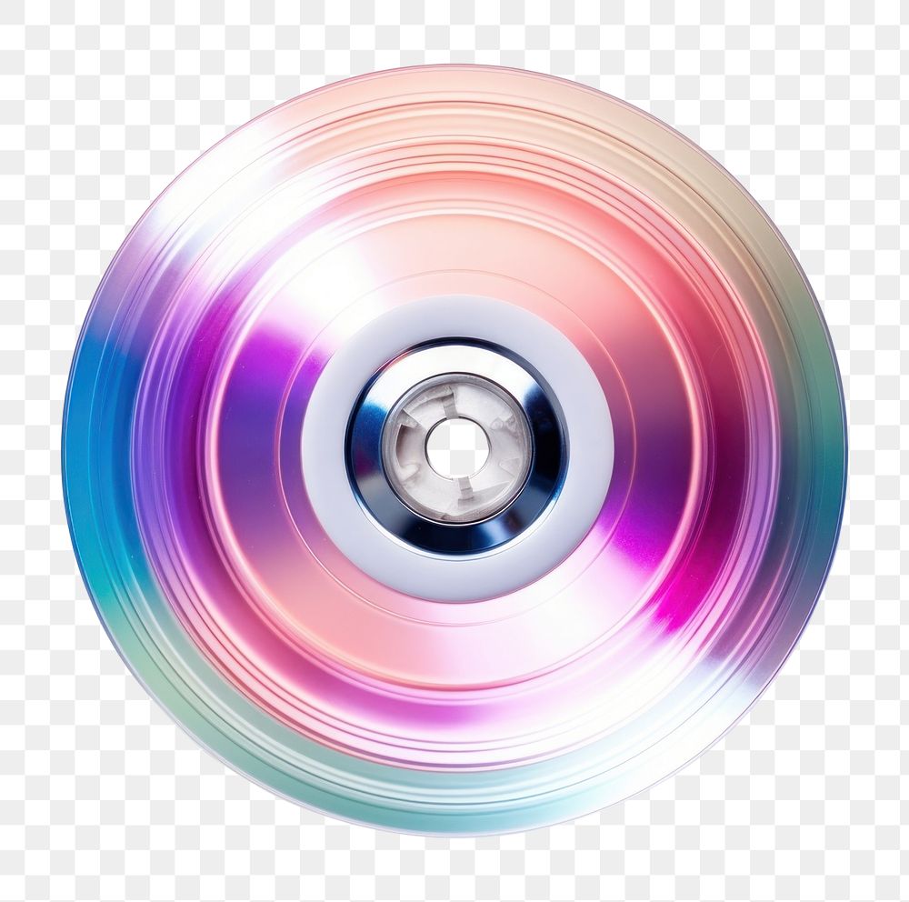 PNG Technology rainbow pattern circle. AI generated Image by rawpixel.