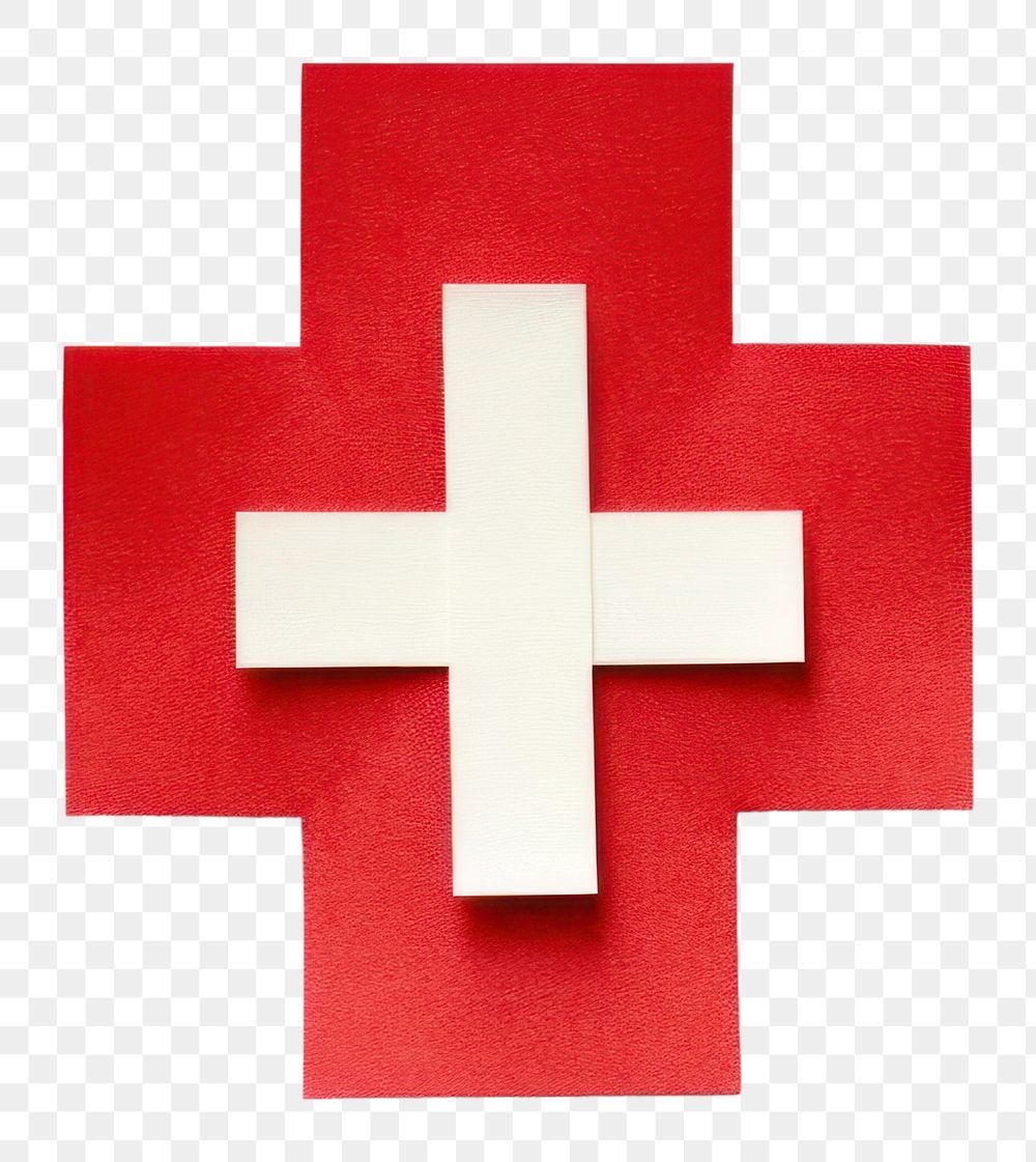 PNG Medical symbol cross white. AI generated Image by rawpixel.