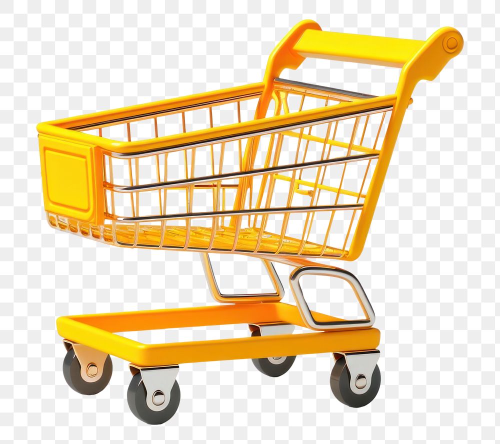 PNG Empty shopping cart architecture consumerism supermarket. AI generated Image by rawpixel.