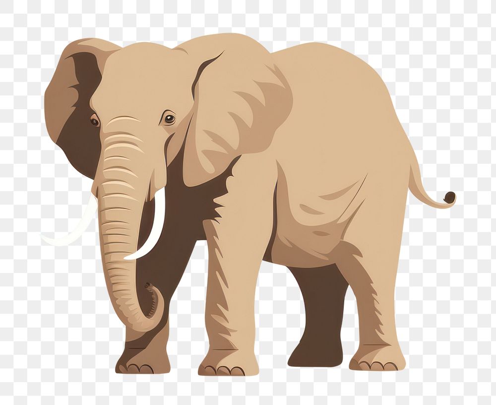 PNG Elephant wildlife outdoors animal. AI generated Image by rawpixel.