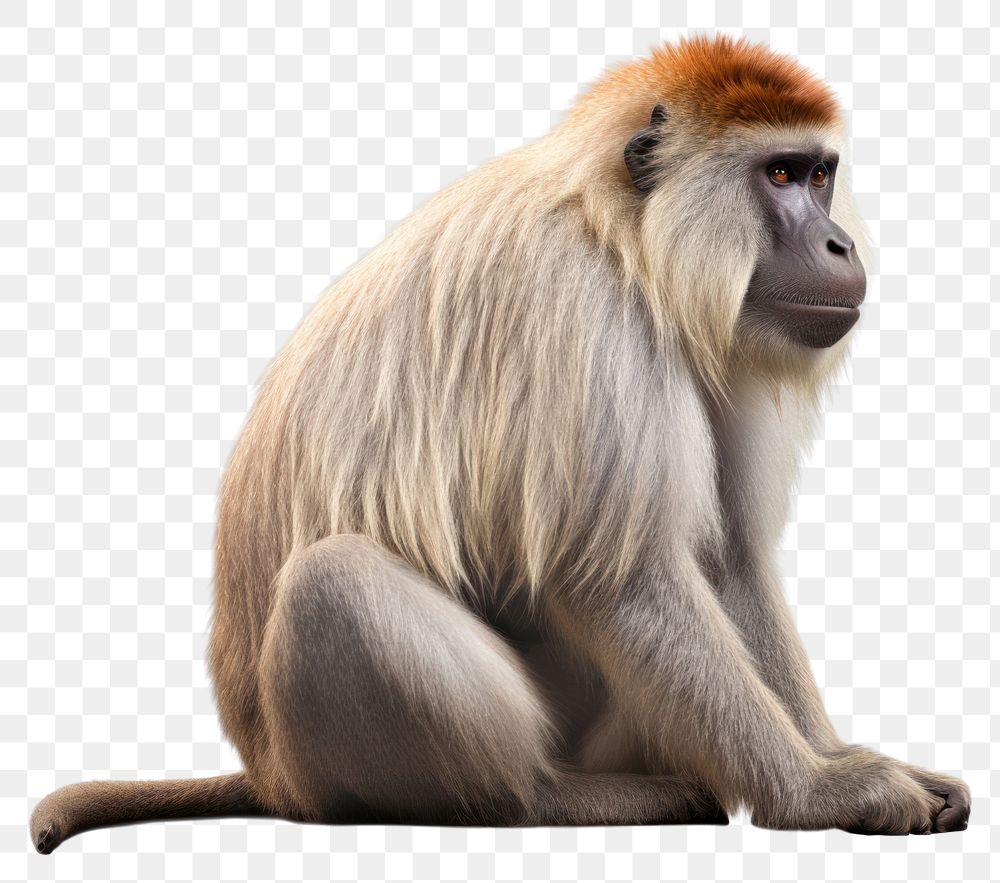 PNG Monkey wildlife mammal animal. AI generated Image by rawpixel.