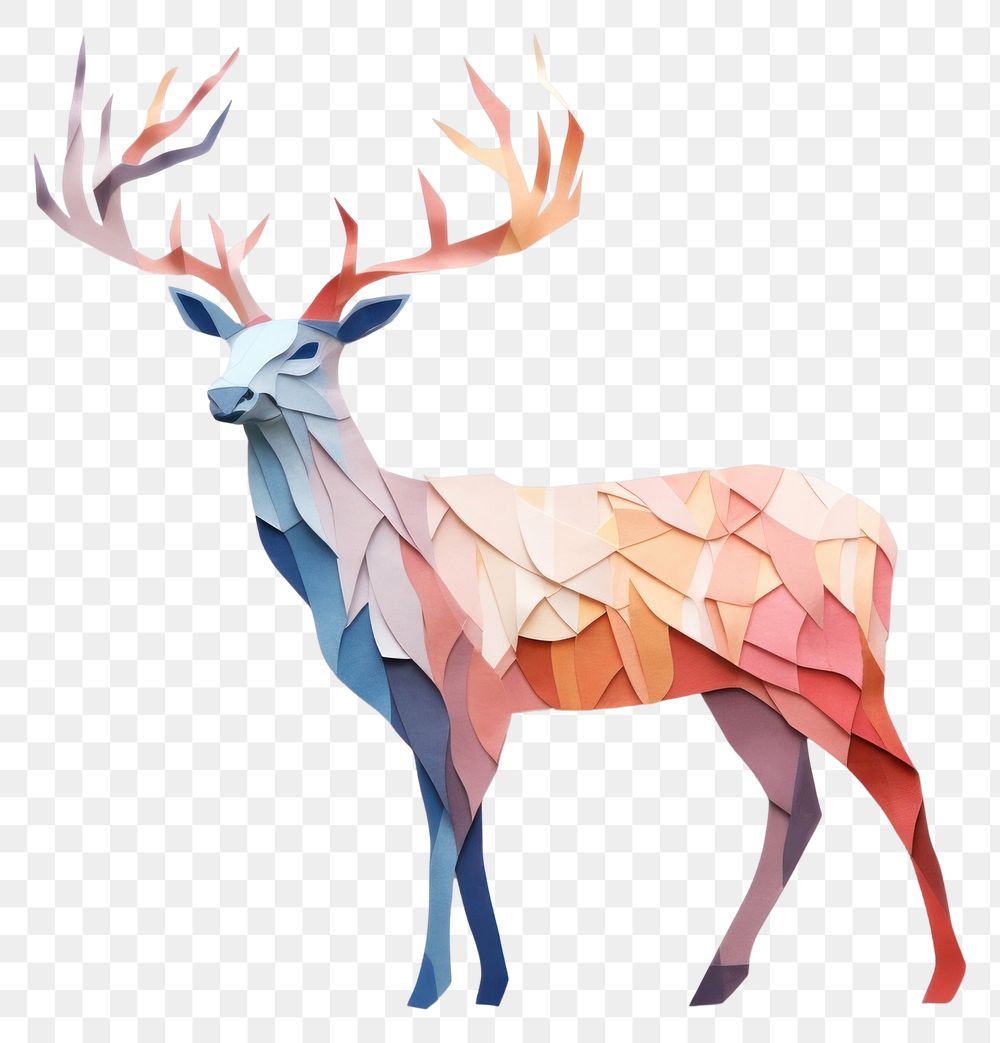 PNG Antler animal mammal creativity. AI generated Image by rawpixel.
