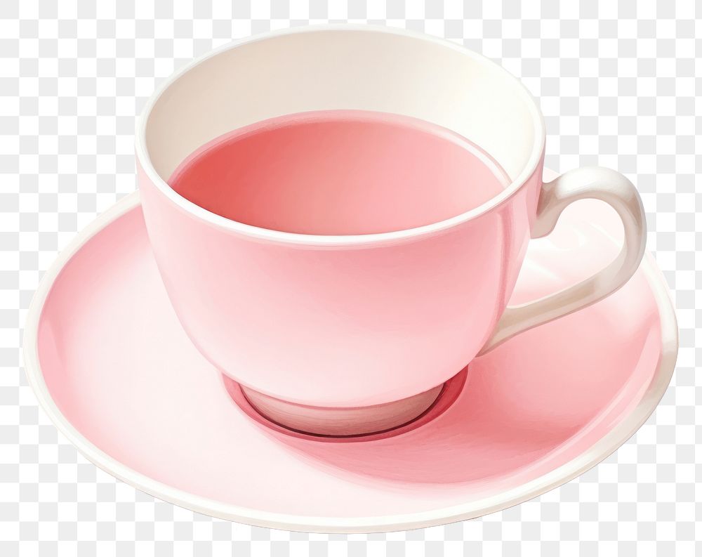 PNG Tea saucer drink cup. AI generated Image by rawpixel.