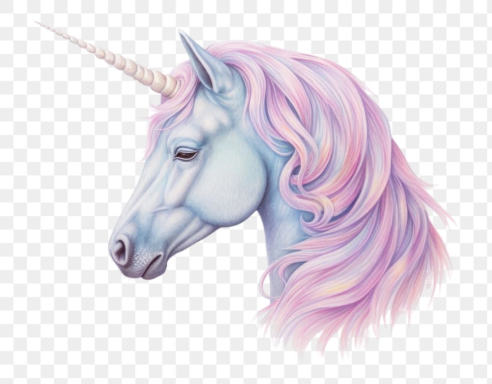 PNG Unicorn drawing animal mammal. 