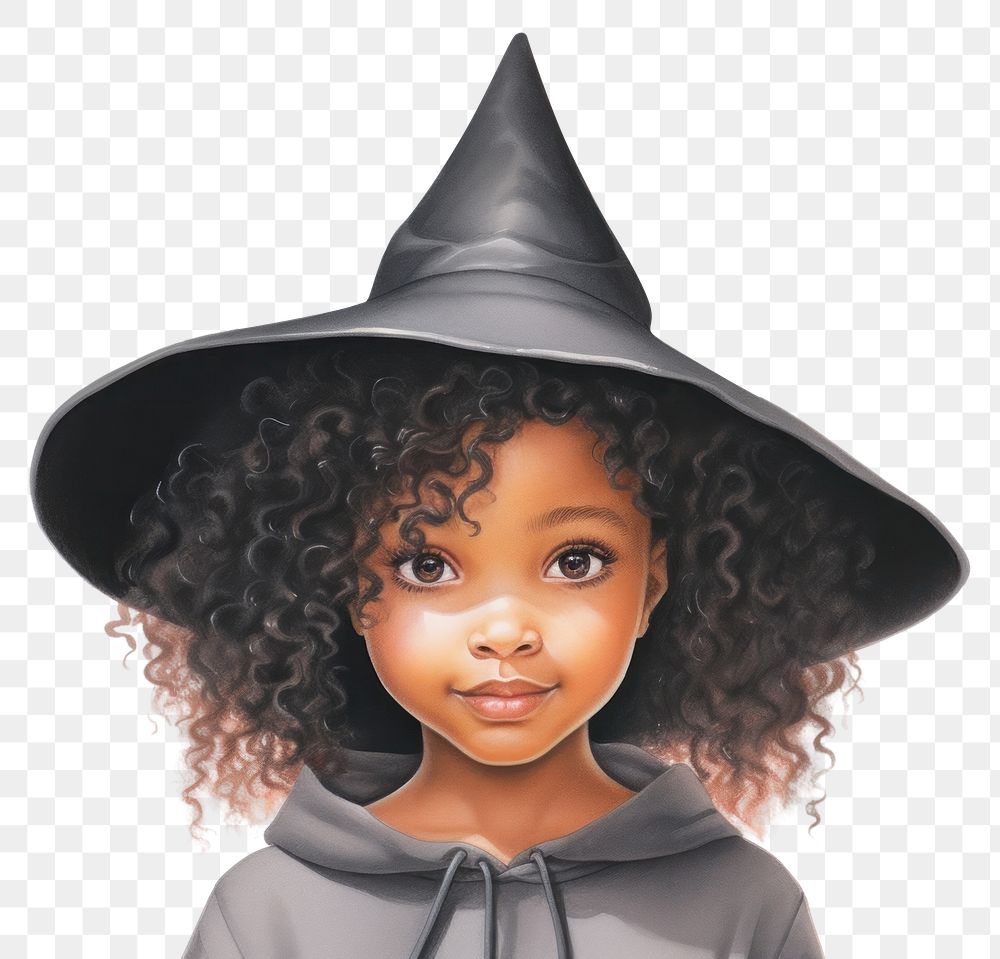 PNG Baby witches portrait drawing doll. AI generated Image by rawpixel.