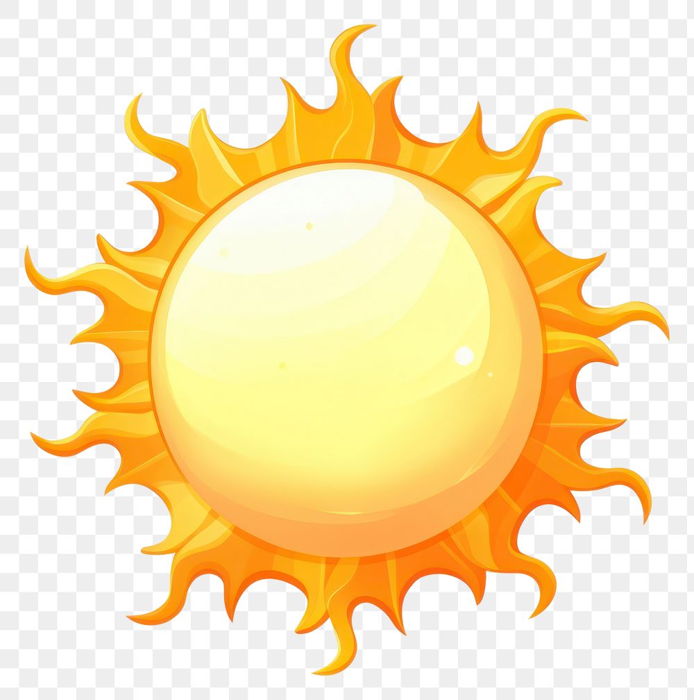 PNG Sun sunlight sky white background. AI generated Image by rawpixel.