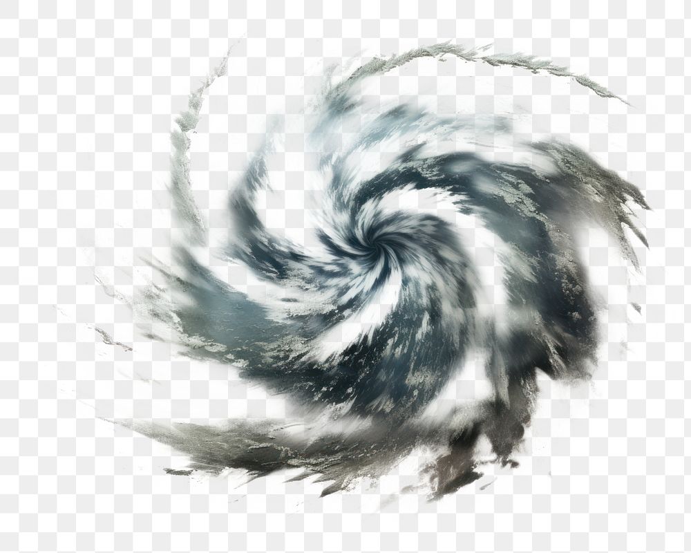 PNG Typhoon white background hurricane abstract. AI generated Image by rawpixel.