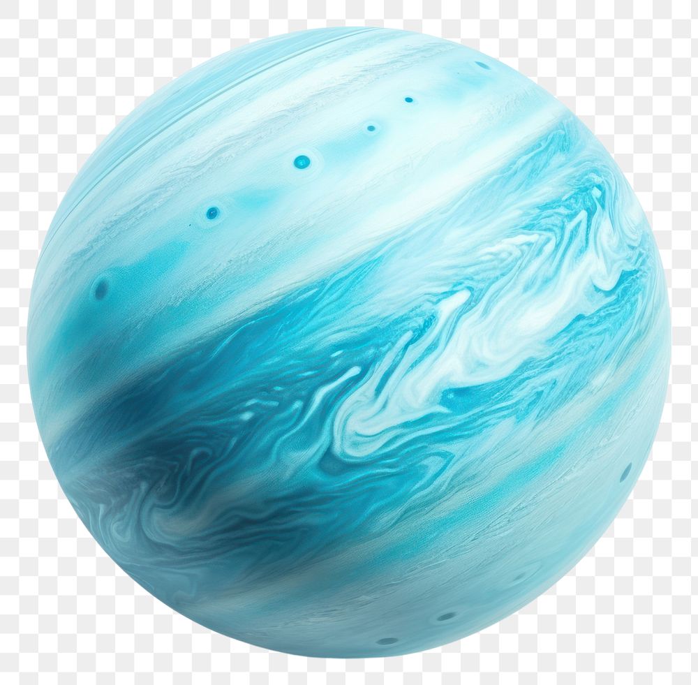 PNG Uranus sphere planet space. AI generated Image by rawpixel.