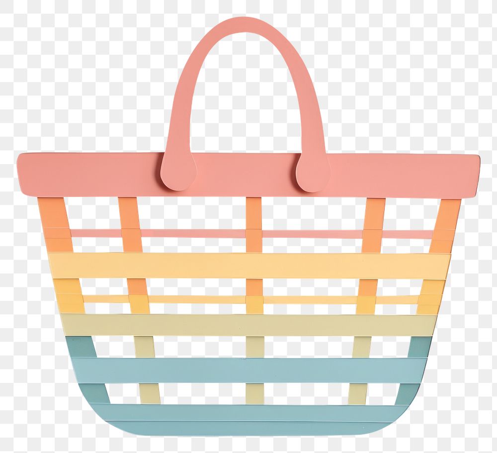 PNG Flat shopping basket handbag accessories accessory. 