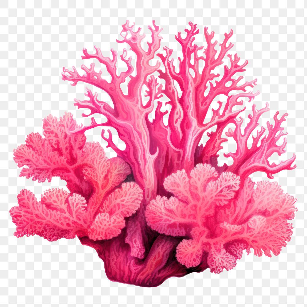 PNG Coral nature water sea. AI generated Image by rawpixel.