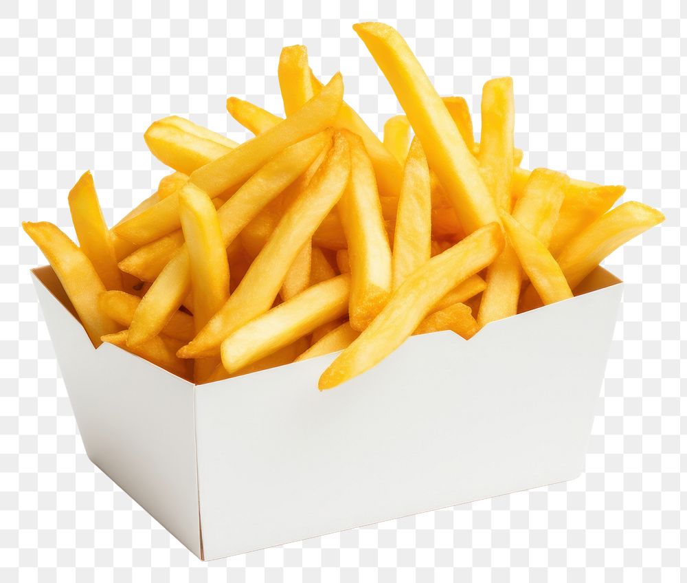 PNG French fries paper food  