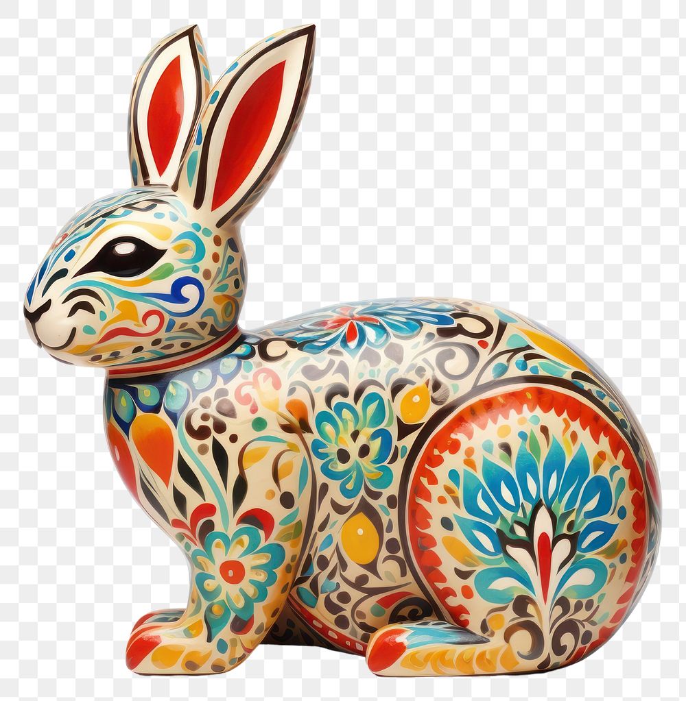 PNG Rabbit art mammal animal. AI generated Image by rawpixel.