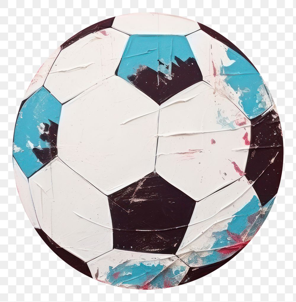 PNG Soccer ball football sports art. 