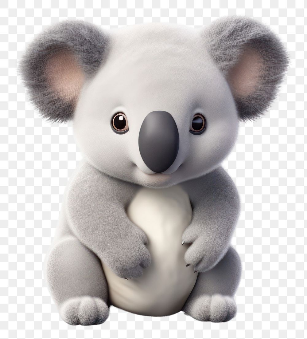 PNG Australia koala mammal plush. AI generated Image by rawpixel.