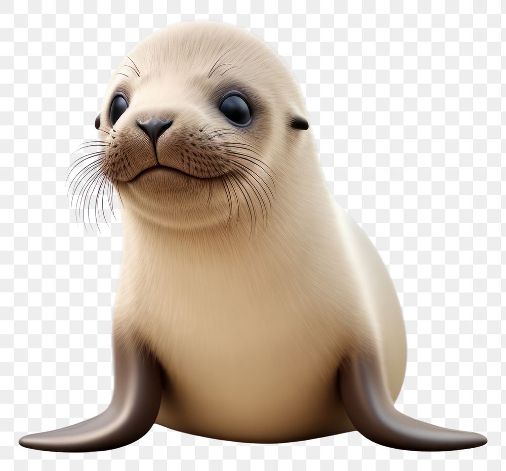 PNG  Sea lion seal animal mammal. AI generated Image by rawpixel.