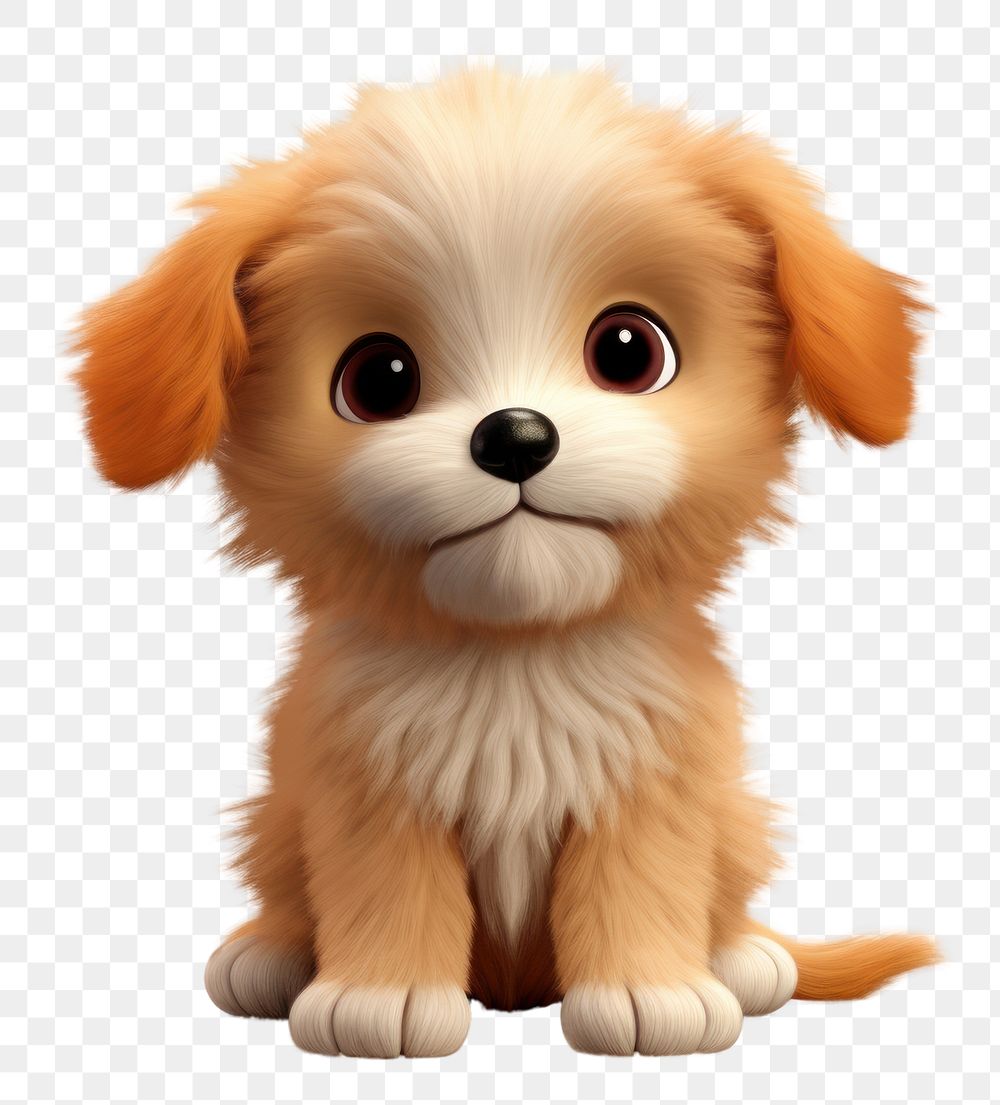 PNG  Puppy mammal animal cute. AI generated Image by rawpixel.