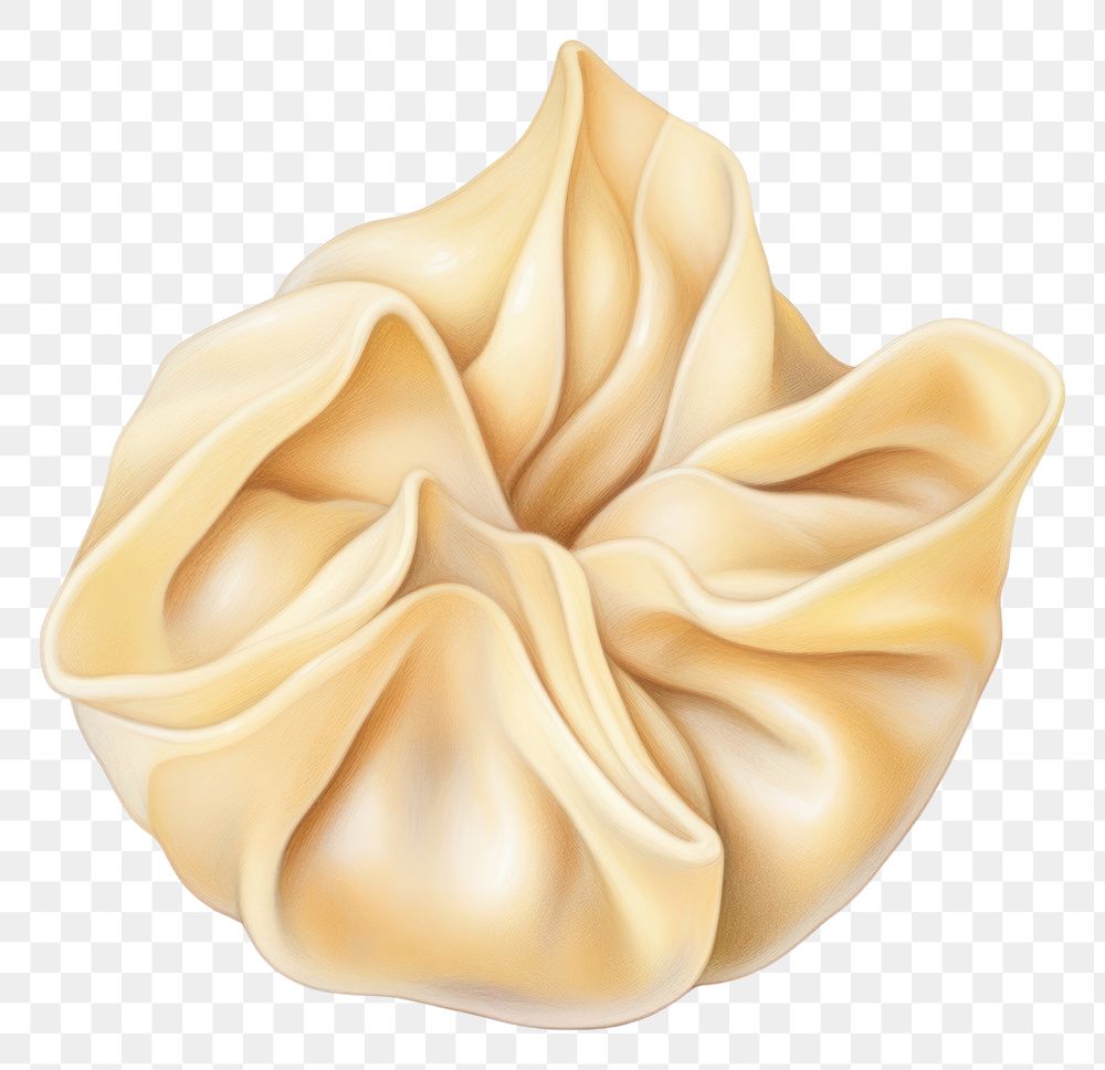 PNG Dumpling food white background xiaolongbao. AI generated Image by rawpixel.