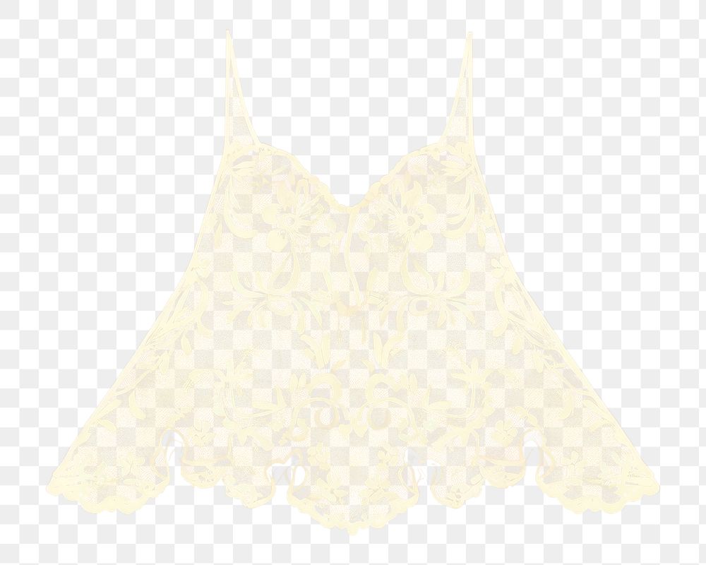 PNG Lace nightclothes undergarment celebration coathanger. 