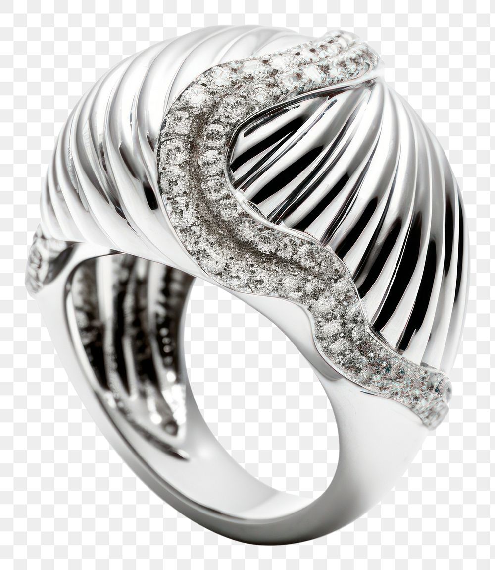 PNG  Ring silver platinum jewelry. AI generated Image by rawpixel.