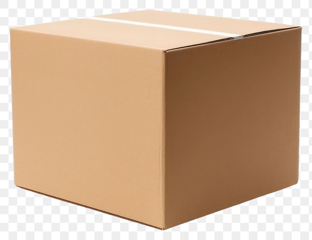 PNG Cardboard carton box simplicity. 