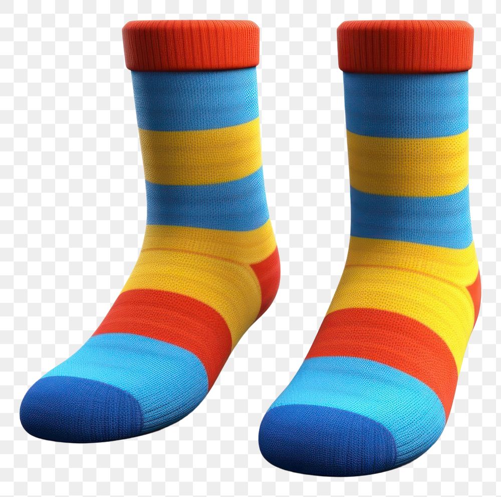 PNG Socks sock white background clothing. AI generated Image by rawpixel.