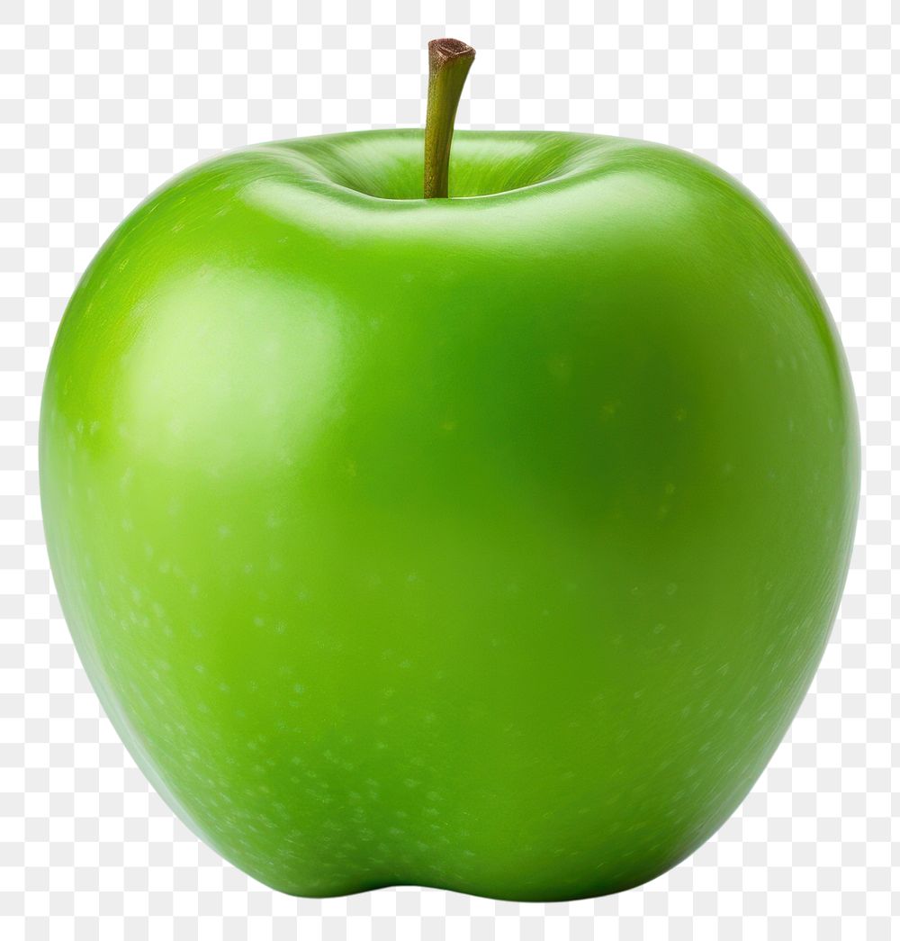 PNG Green apple Ripe fruit plant. AI generated Image by rawpixel.