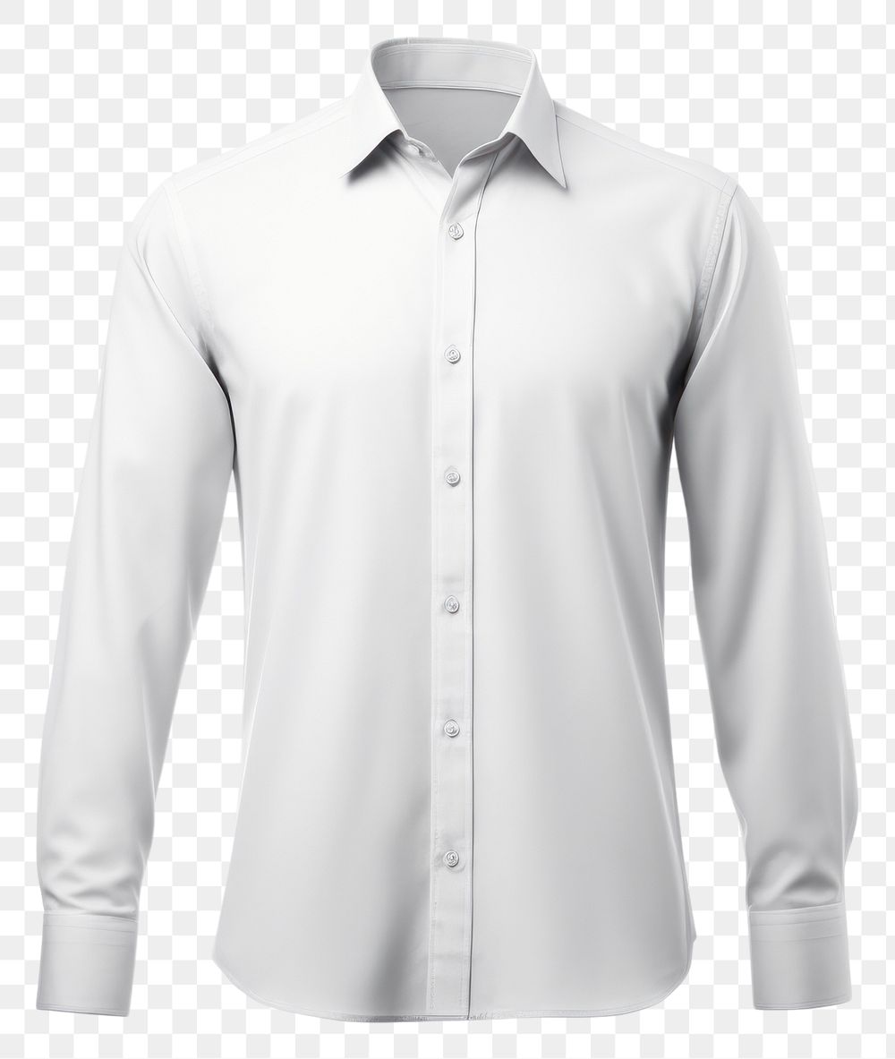 PNG Shirt mockup White sleeve. 