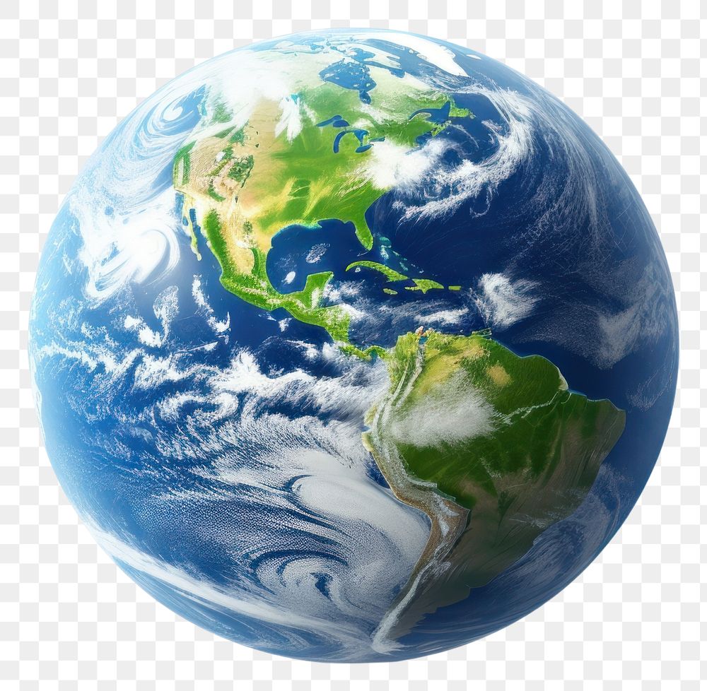 PNG Planet earth sphere space. AI generated Image by rawpixel.