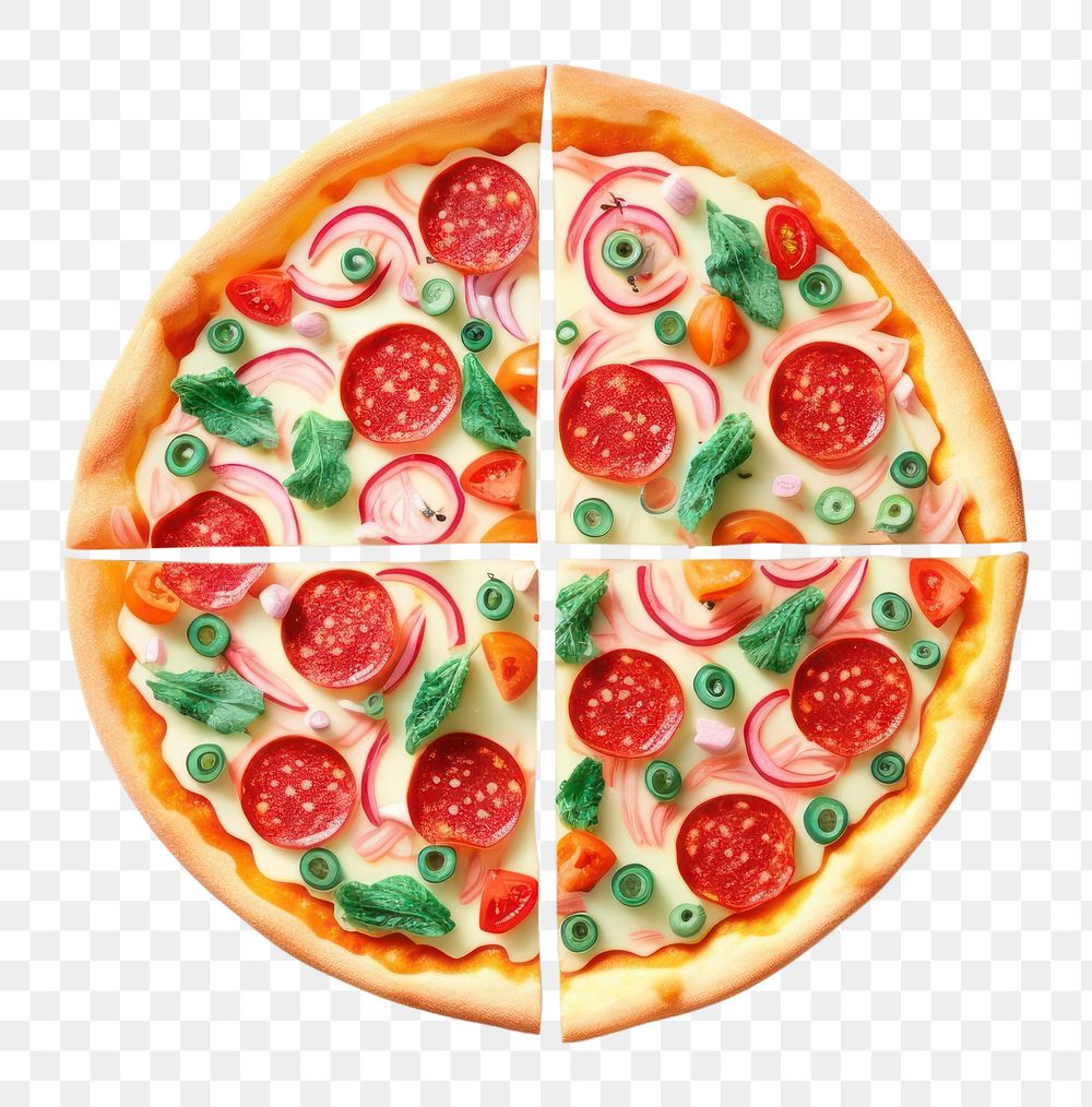 PNG Pizza food mozzarella pepperoni. 