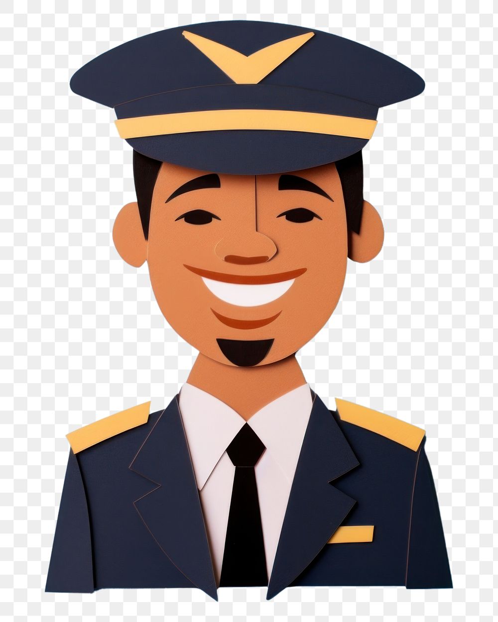 PNG Airplane Captain captain anthropomorphic representation. 