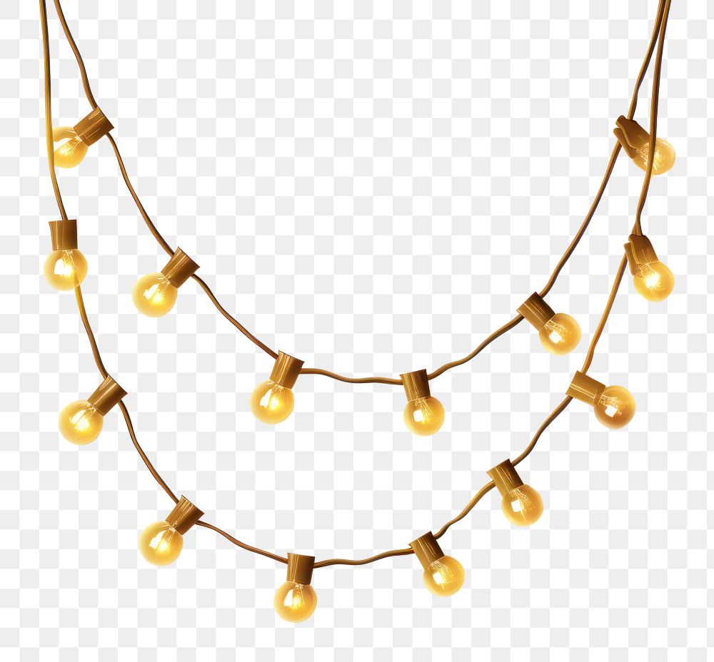 PNG Chandelier necklace jewelry lamp. 