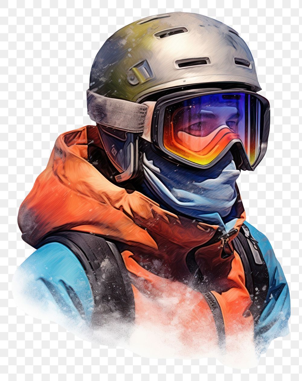 PNG Helmet adult snowboarding protection. AI generated Image by rawpixel.