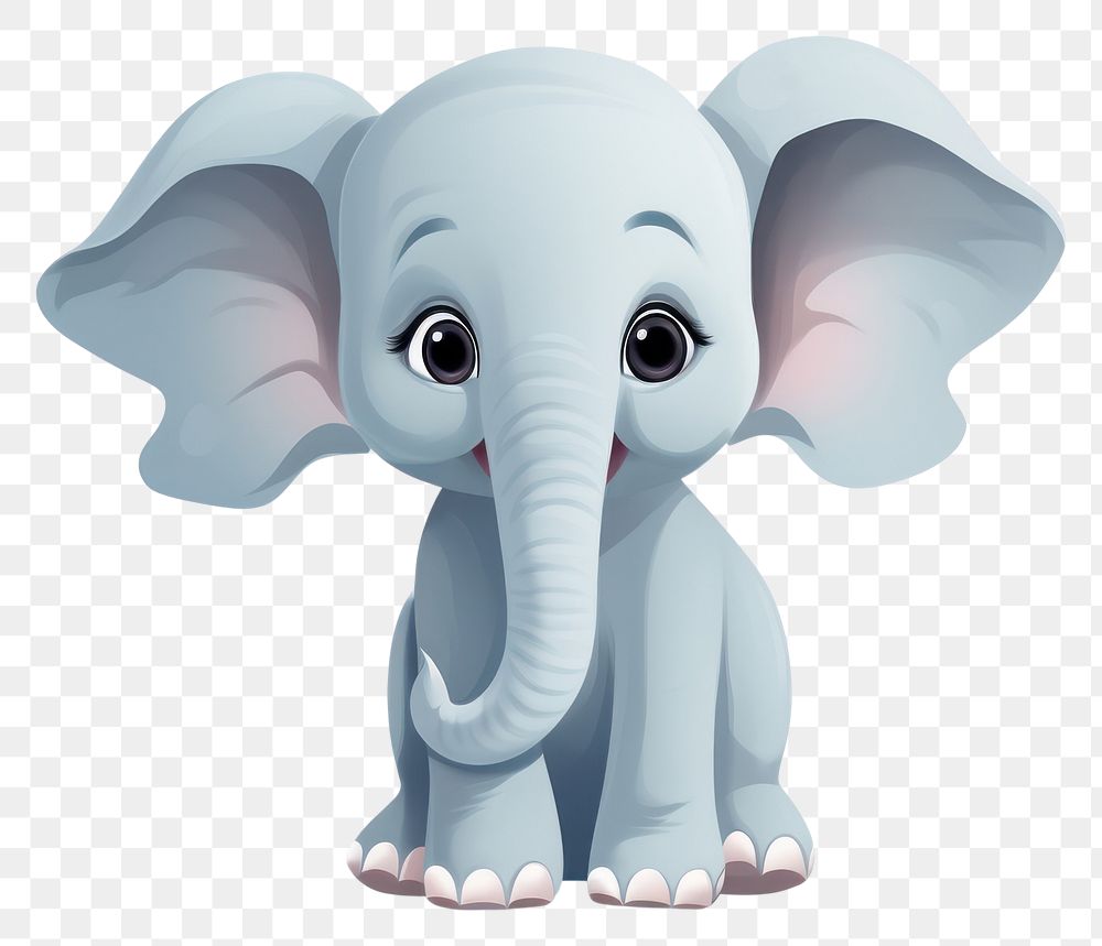 PNG Elephant baby wildlife animal. AI generated Image by rawpixel.