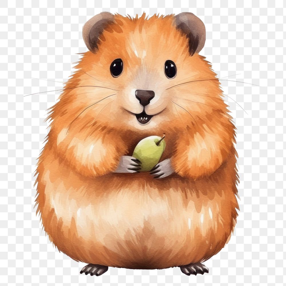 PNG Quokka hamster rodent mammal. AI generated Image by rawpixel.