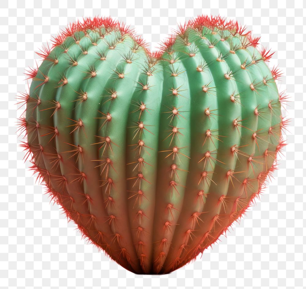 PNG Heart cactus plant heart pattern. 