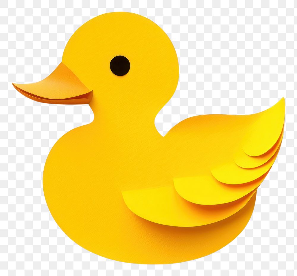 PNG Duck animal yellow nature. AI generated Image by rawpixel.