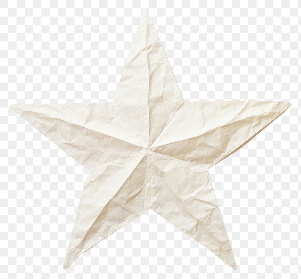 PNG Star paper white star. 