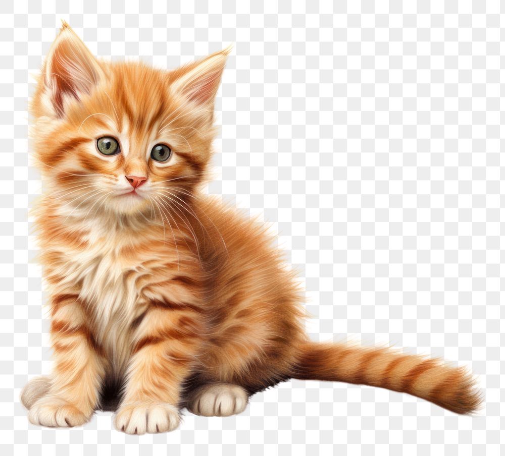 PNG Cat animal mammal kitten. AI generated Image by rawpixel.