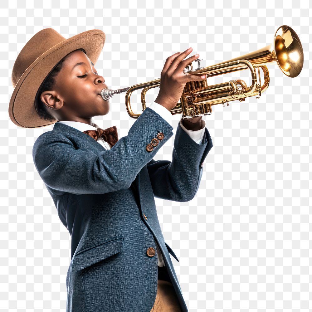 PNG Jazz trumpet adult photo. AI generated Image by rawpixel.