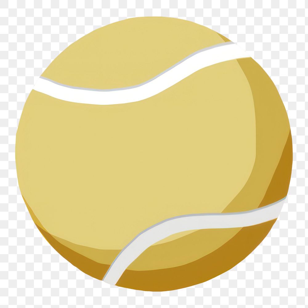 PNG Tennis ball sports circle sphere. AI generated Image by rawpixel.