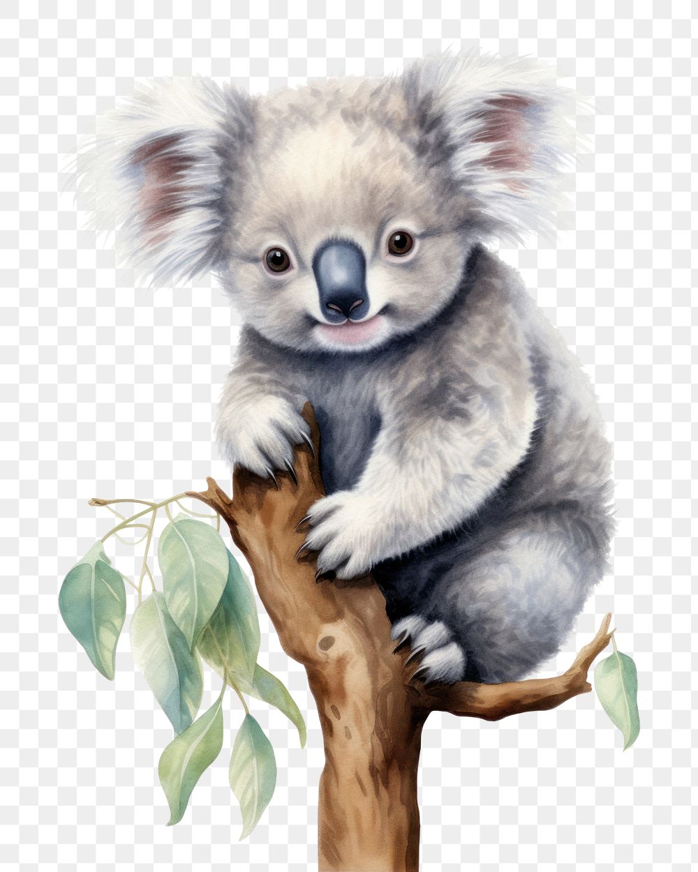 PNG Koala mammal animal representation. AI generated Image by rawpixel.