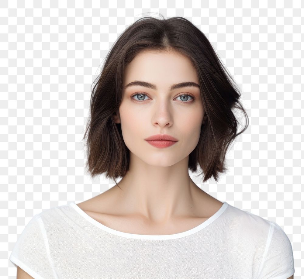 PNG Portrait adult photo woman. AI generated Image by rawpixel.